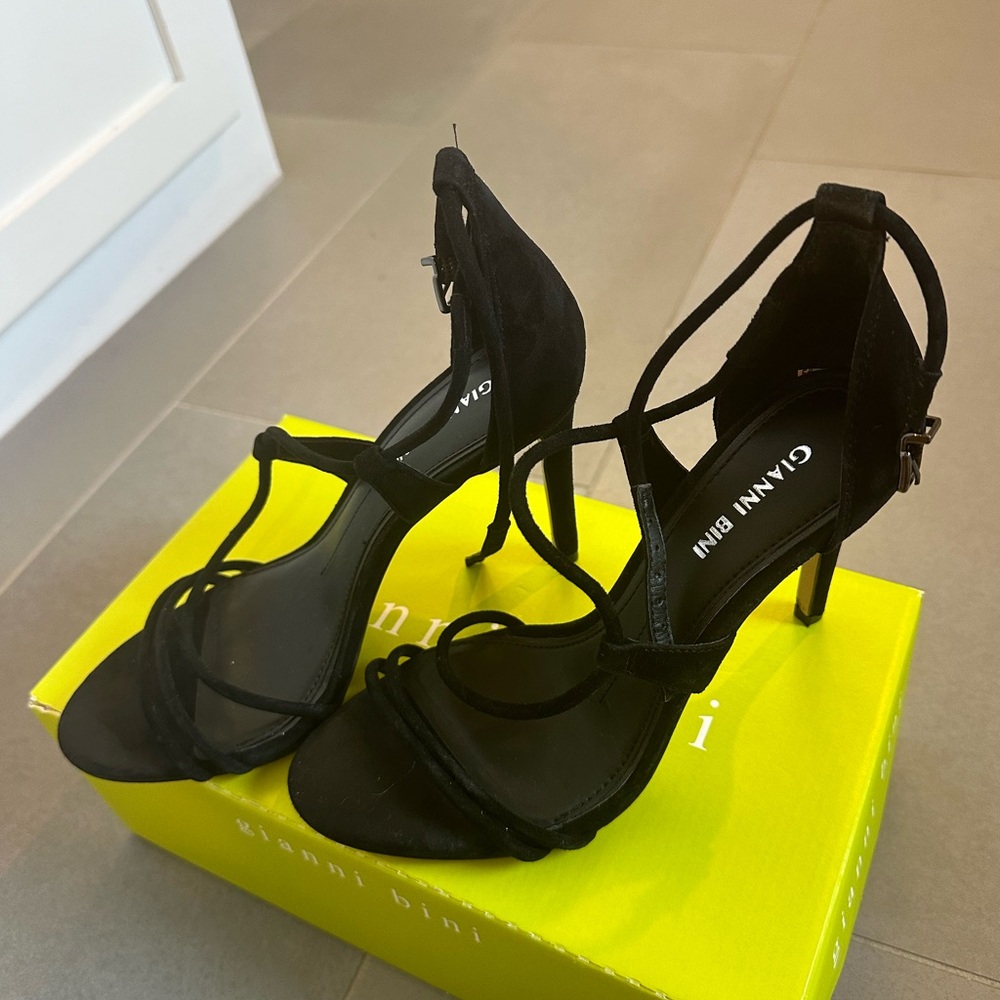 Suede GB heels